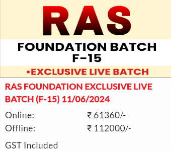 RAS Foundation Batch Online Course By Springboard Academy