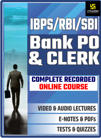 SBI and IBPS Bank Clerk and PO Online Course – Utkarsh Classes