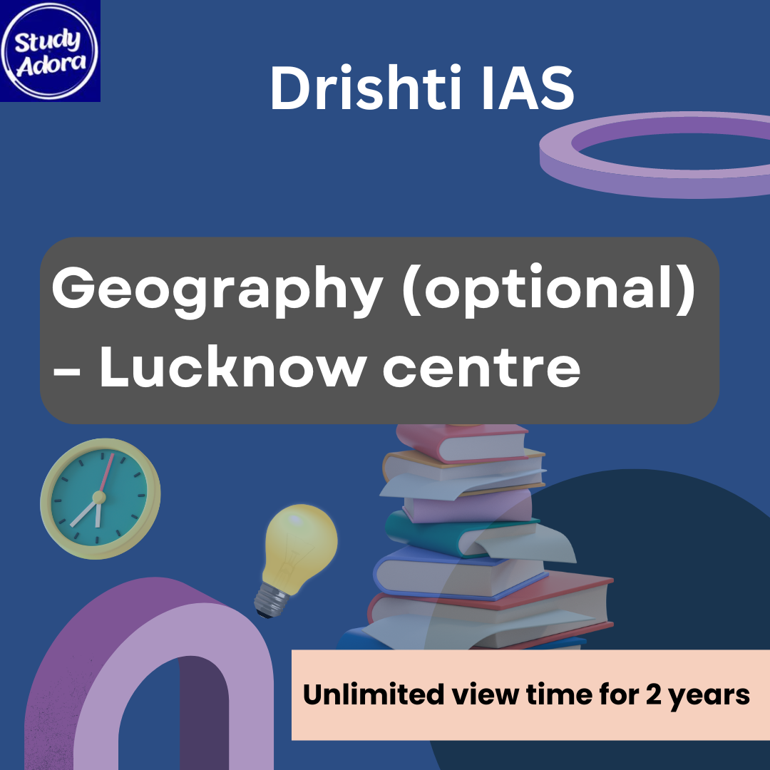 Geography (optional) – Lucknow centre By – Drishti IAS