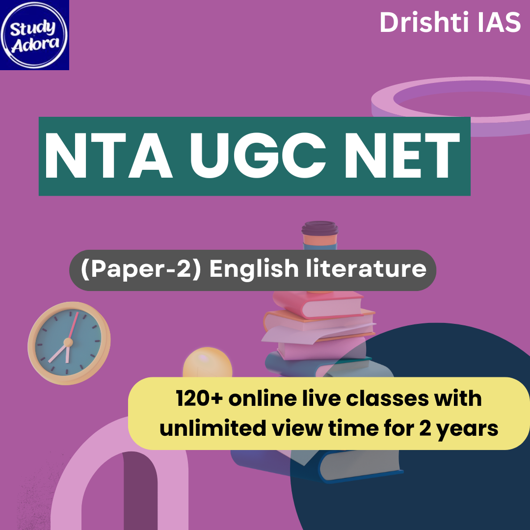 NTA UGC NET (Paper-2) English literature Course By – Drishti IAS