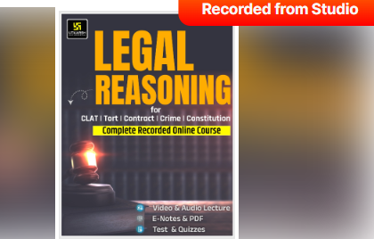 Legal Reasoning Foundation Online Course By- Utkarsh Classes