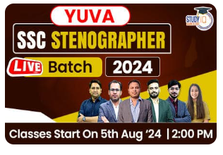 SSC Stenographer 2024 Online Course By- Study IQ