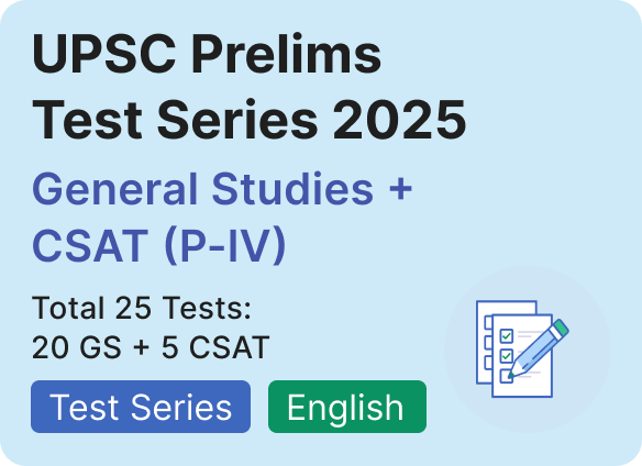 UPSC Prelims Test Series General Studies + CSAT 2025 by Drishti IAS Coaching