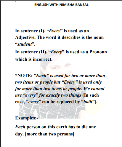 English 120 rules nimisha mam pdf