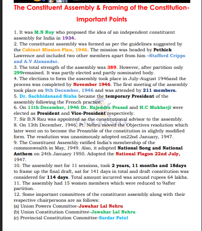(GK) 1-Polity revised English printable pdf