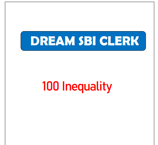 SBI CLERK PRE Reasoning Subject PDF