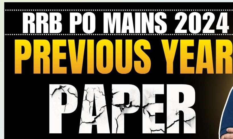 RRB PO Mains 2023 Paper PDF