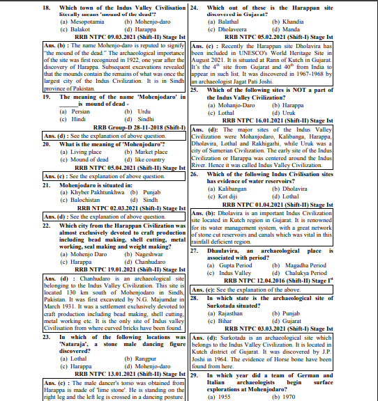 YCT RRB GK ENG 2024 TCS Pattern Chapterwise Typewise question pdf