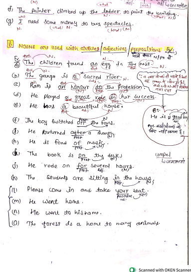 English Grammar question pdf