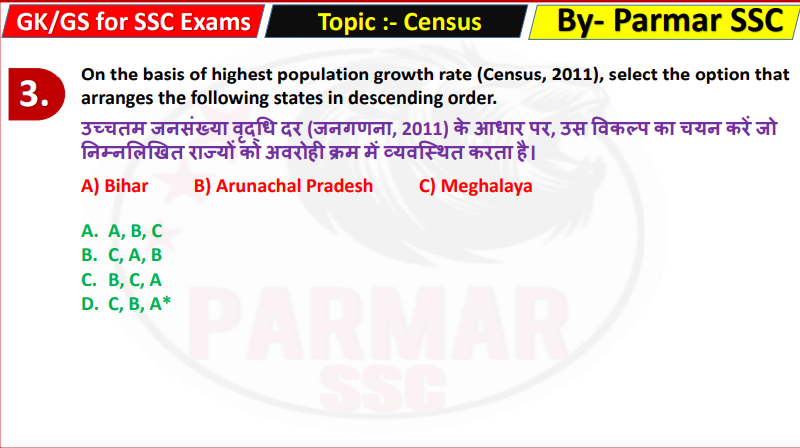 Notes for SSC Exams 2024 question pdf
