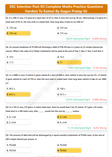 SSC-SELECTION-POST-PRE-2024-Maths-Hard-To-Easy-ENGLISH-question-pdf-1
