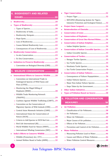UPSC Udaan Environment Book in English question pdf