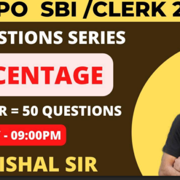 Banking Exams (IBPS PO SBI PO RBI) Questions pdf by VISHAL SIR