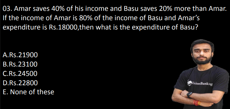 Banking Exams (IBPS PO SBI PO RBI) Questions pdf by VISHAL SIR