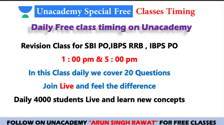 Banking Exams (IBPS PO, SBI PO, RRB) Questions pdf by ARUN SINGH RAWAT
