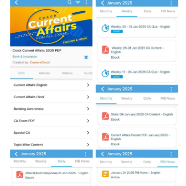 Current Affairs English Study PDF July 2025 pdf