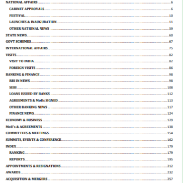 Current Affairs English Study PDF July 2025 pdf