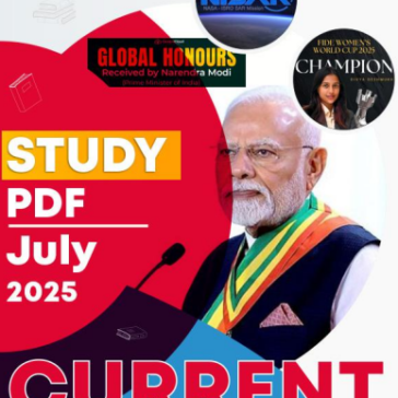 Current Affairs English Study PDF July 2025 pdf
