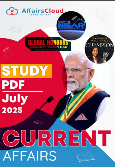 Current Affairs English Study PDF July 2025 pdf