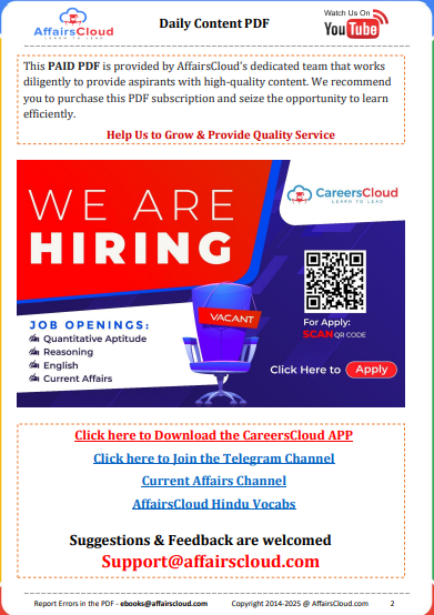 Current Affairs English Study PDF May 2025 pdf