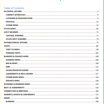 Current Affairs June Full Month English pdf