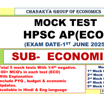Indian Economics Current affairs Question pdf by Gobind Rawat sir