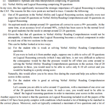 Logical Reasoning cat pdf by arun sharma sir