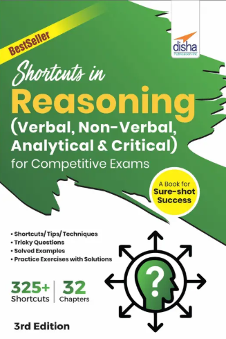 Shortcuts in Reasoning for Competitive Exams 3rd Edition Book PDF