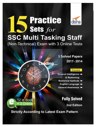 15 Practice Sets for SSC Multi Tasking Staff (Non Technical) Exam with 3 Online Tests 2nd Edition Books PDF