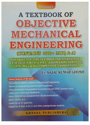 A Textbook of Objective Mechanical Engineering Exams Books PDF