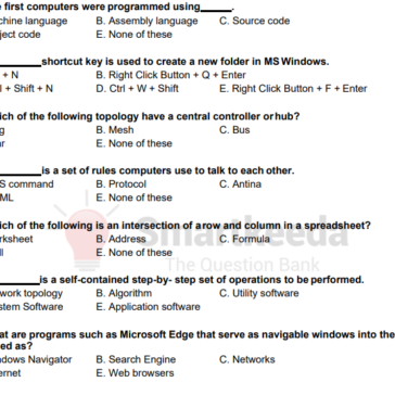 Banking (IBPS PO, SBI PO,RBI) Computer (Eng) 2025-26 pdf