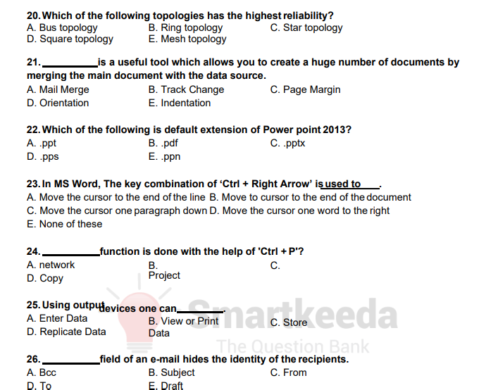 Banking (IBPS PO, SBI PO,RBI) Computer (Eng) 2025-26 pdf