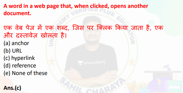 Banking (IBPS PO,RBI) Computer Questions pdf