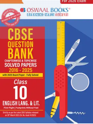 CBSE Question Bank SOLVED PAPERS Class 10 English Language & Lit For 2026 Exam Books PDF