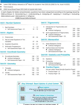 CBSE Question Bank SOLVED PAPERS Class 10 Maths Books PDF