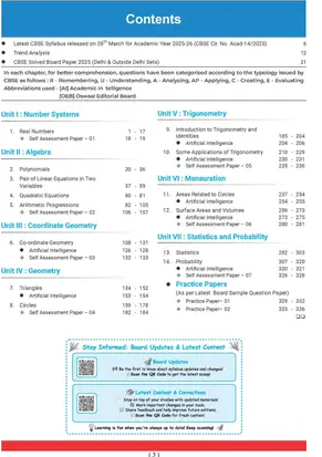 CBSE Question Bank SOLVED PAPERS Class 10 Maths Books PDF