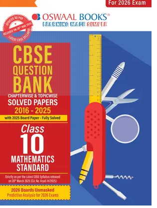 CBSE Question Bank SOLVED PAPERS Class 10 Maths Books PDF