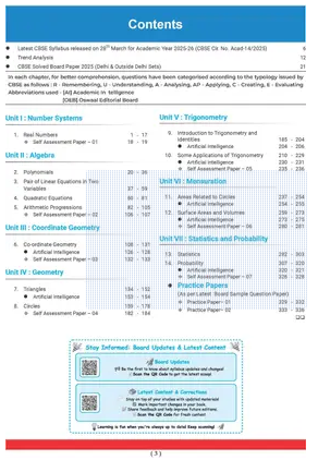CBSE Question Bank SOLVED PAPERS Class 10 Maths (Standard) For 2026 Exam Books PDF