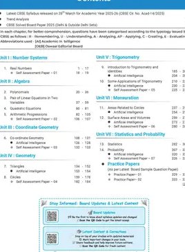 CBSE Question Bank SOLVED PAPERS Class 10 Maths (Standard) For 2026 Exam Books PDF