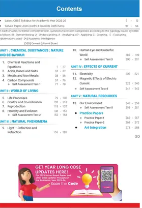 CBSE Question Bank SOLVED PAPERS Class 10 Science For 2026 Exam Books PDF