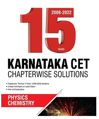 CET Chapterwise Solutions Physics & Chemistry – Karnataka CET Engineering & Medical Entrance Exams Books PDF
