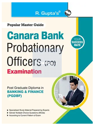 Canara Bank—(Probationary Officers) Post Graduate Diploma in Banking & Finance Exam Book PDF