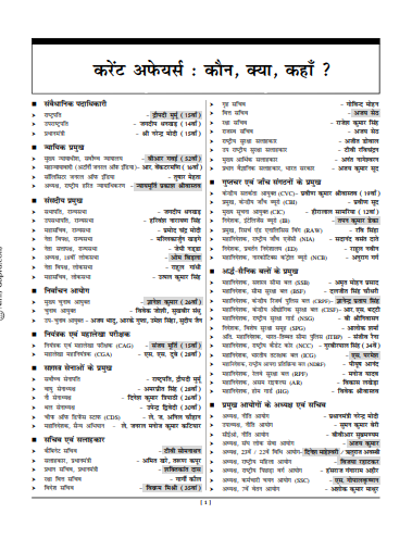 Current Affairs June 2025 in Hindi pdf