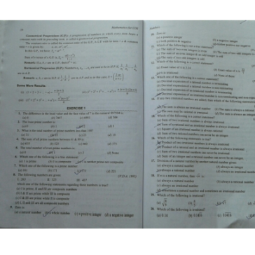 Defence Exams (NDA,CDS,AFCAT) mathematics pdf