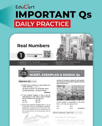 Educart One-shot Mathematics Standard CBSE Class 10 Question Bank 2025-26 on new Syllabus 2026 Books PDF