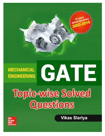 GATE Mechanical Engineering Topicwise Solved Questions Book PDF