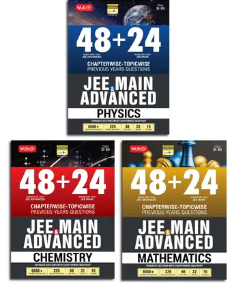 JEE Main and JEE Chapter-wise Topic-wise Previous Years Solved Papers Physics Chemistry & Mathematics Books PDF