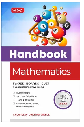 MTG Handbook of Mathematics For JEE, CUET, Boards & Various Competitive Exams Books PDF