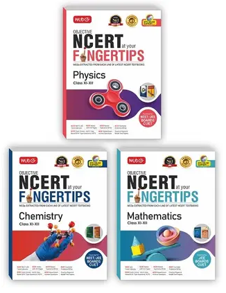 MTG Objective NCERT at your FINGERTIPS – Physics, Chemistry, Mathematics | NCERT Exam Archive Questions | JEE Main & Advanced Preparation Books PDF