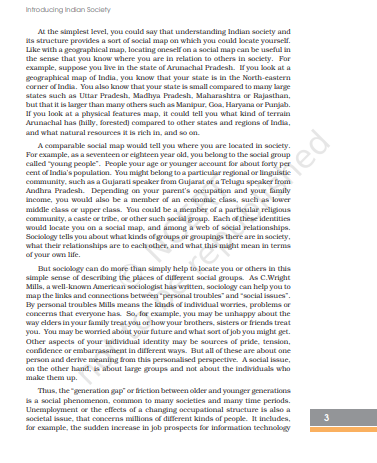 NCERT CLASS 12 SOCIOLOGY INDIAN SOCIETY pdf